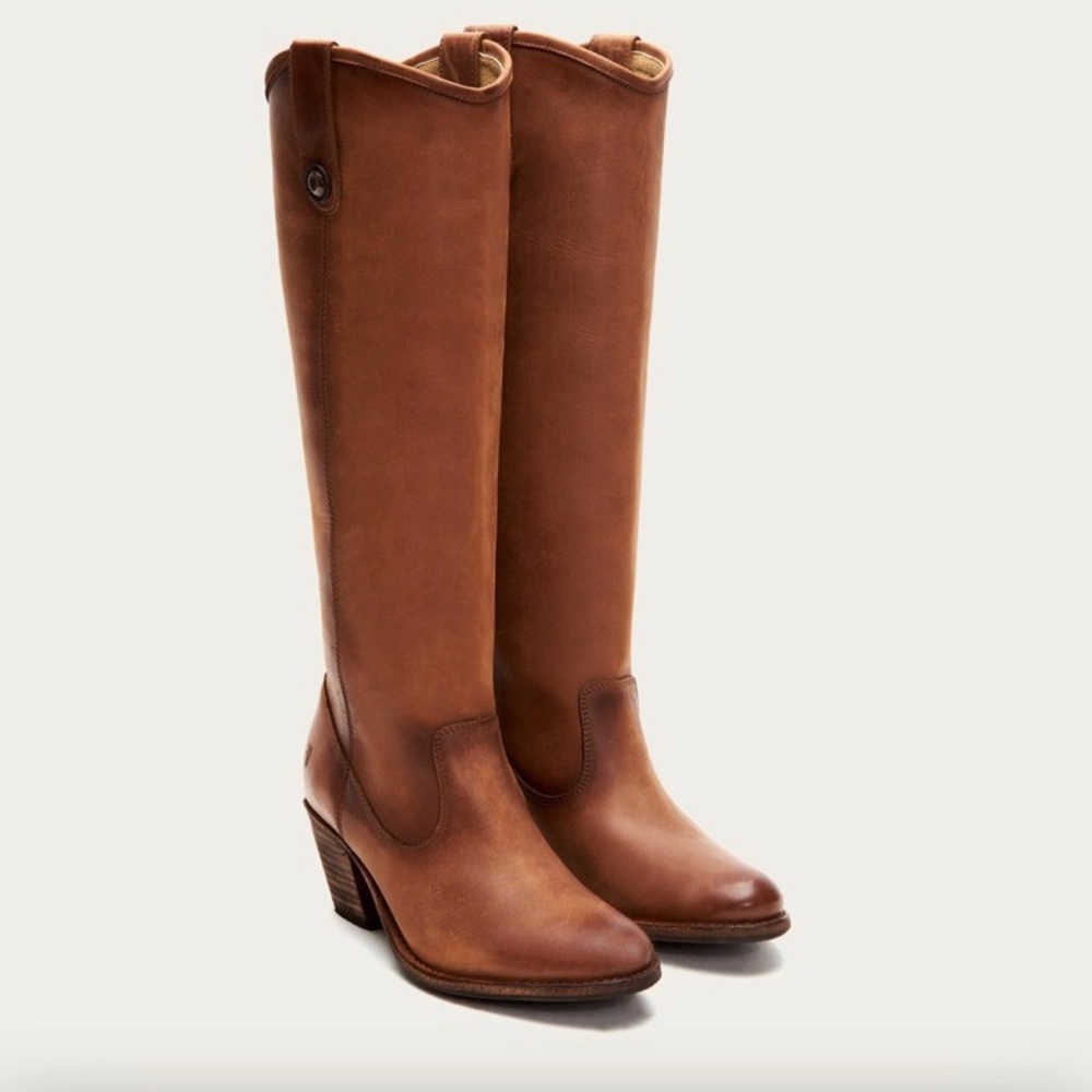 Frye Women's Brown Heeled Boots